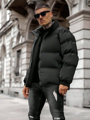 COLLAR PUFFER JACKET